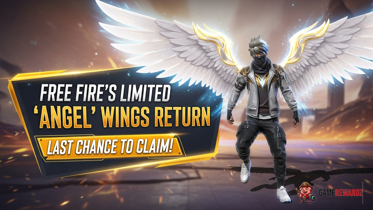 Free Fire's Limited 'Angel' Wings Return – Last Chance to Claim!